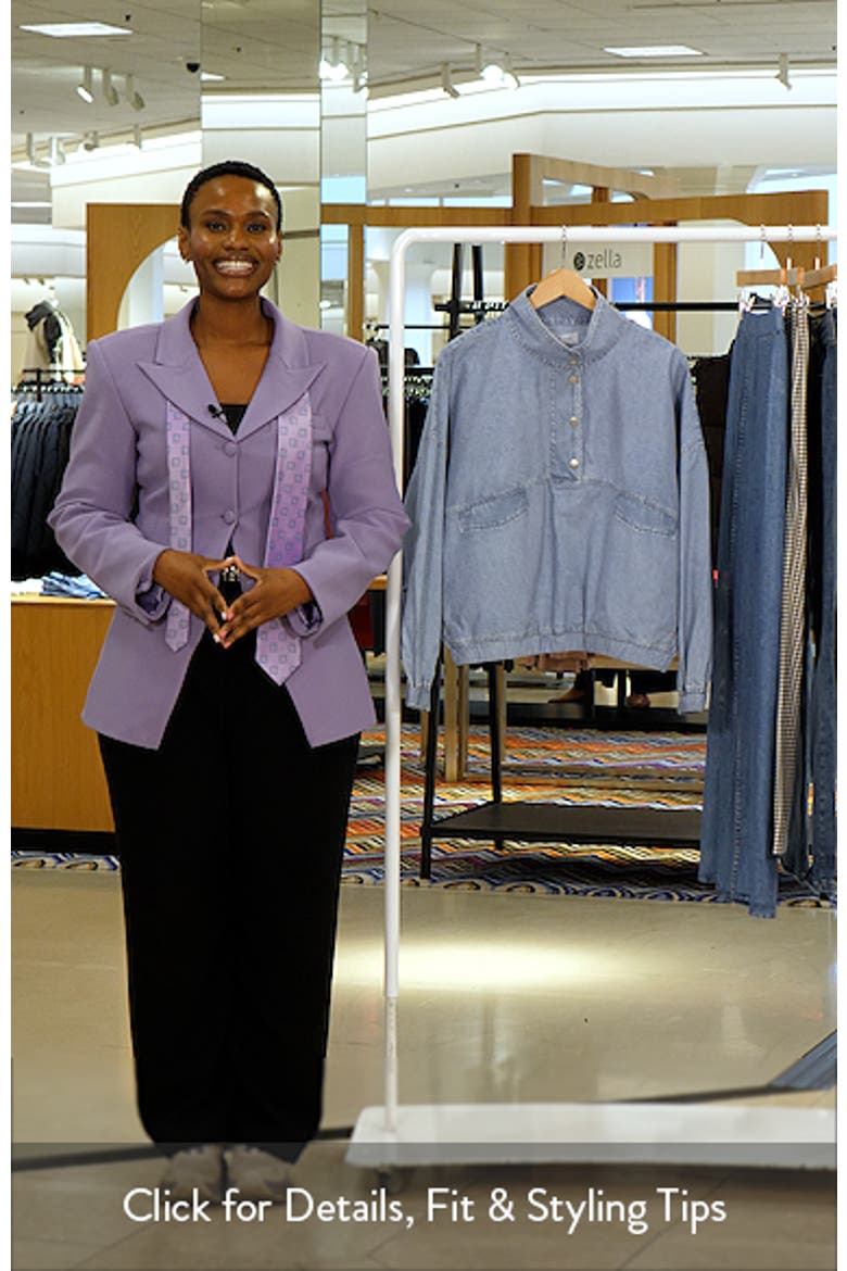 Miramar Flyweight Snap Placket Popover Top video