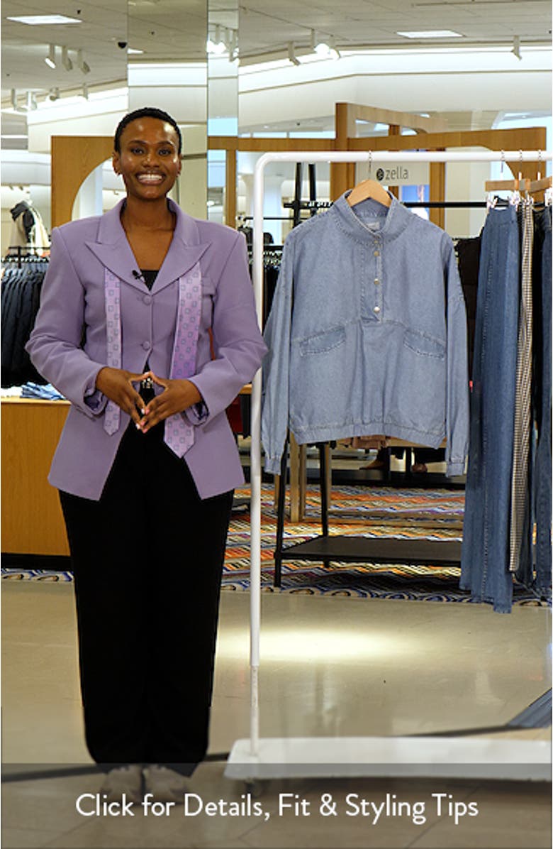 Miramar Flyweight Snap Placket Popover Top, sales video thumbnail