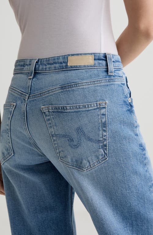 Shop Ag Adria Low Rise Bgy Wide Leg Jeans