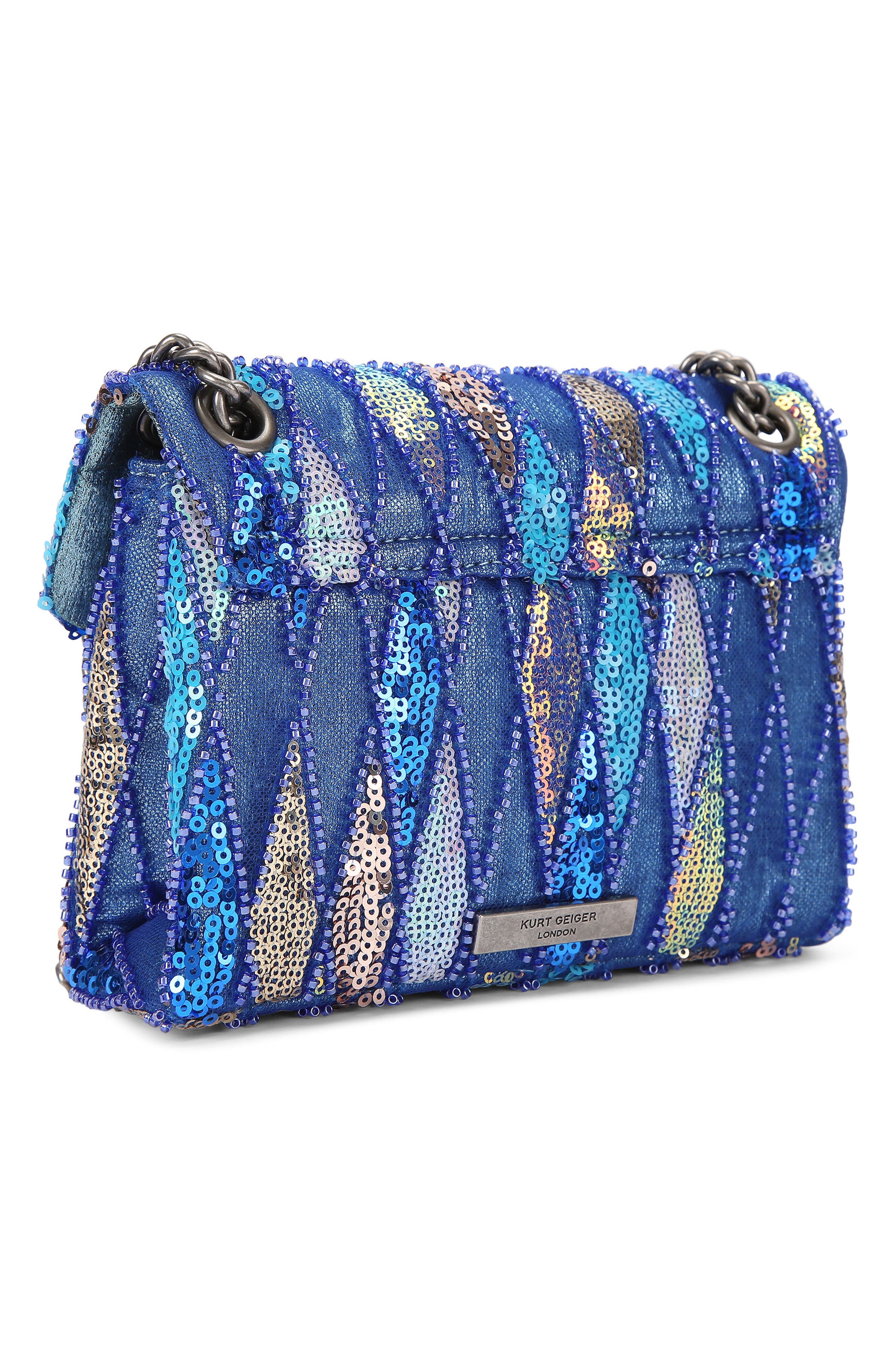 Kurt Geiger London Mini Sequin Kensington Convertible Crossbody Bag, Alternate, color, 