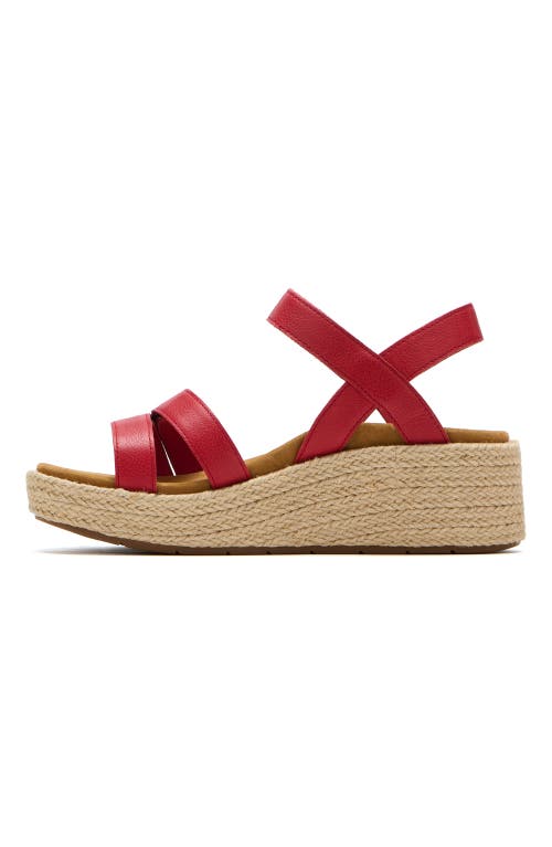 Abeo Solstice Strap In Red - Metatarsal