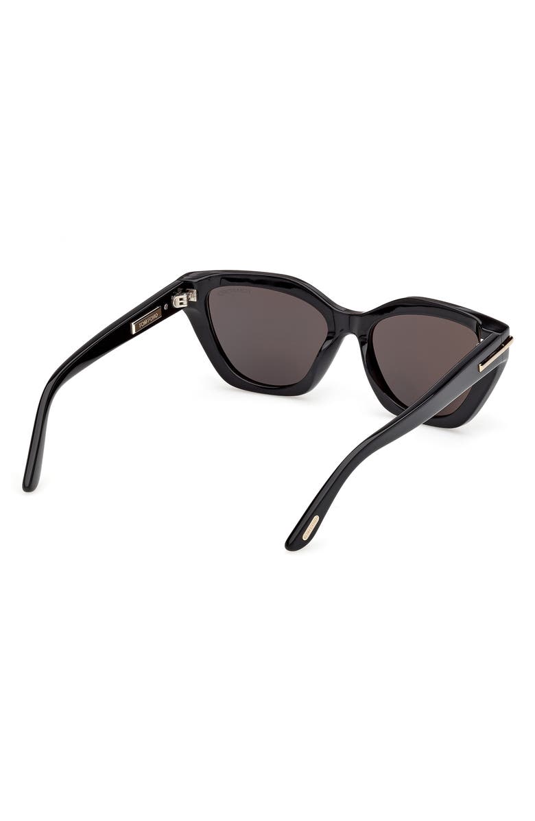 TOM FORD 55mm Butterfly Sunglasses, Alternate, color,