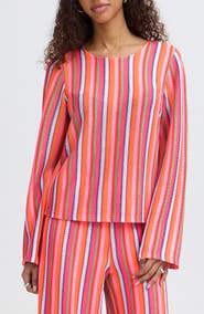 ICHI Multicolor Knit Shirt