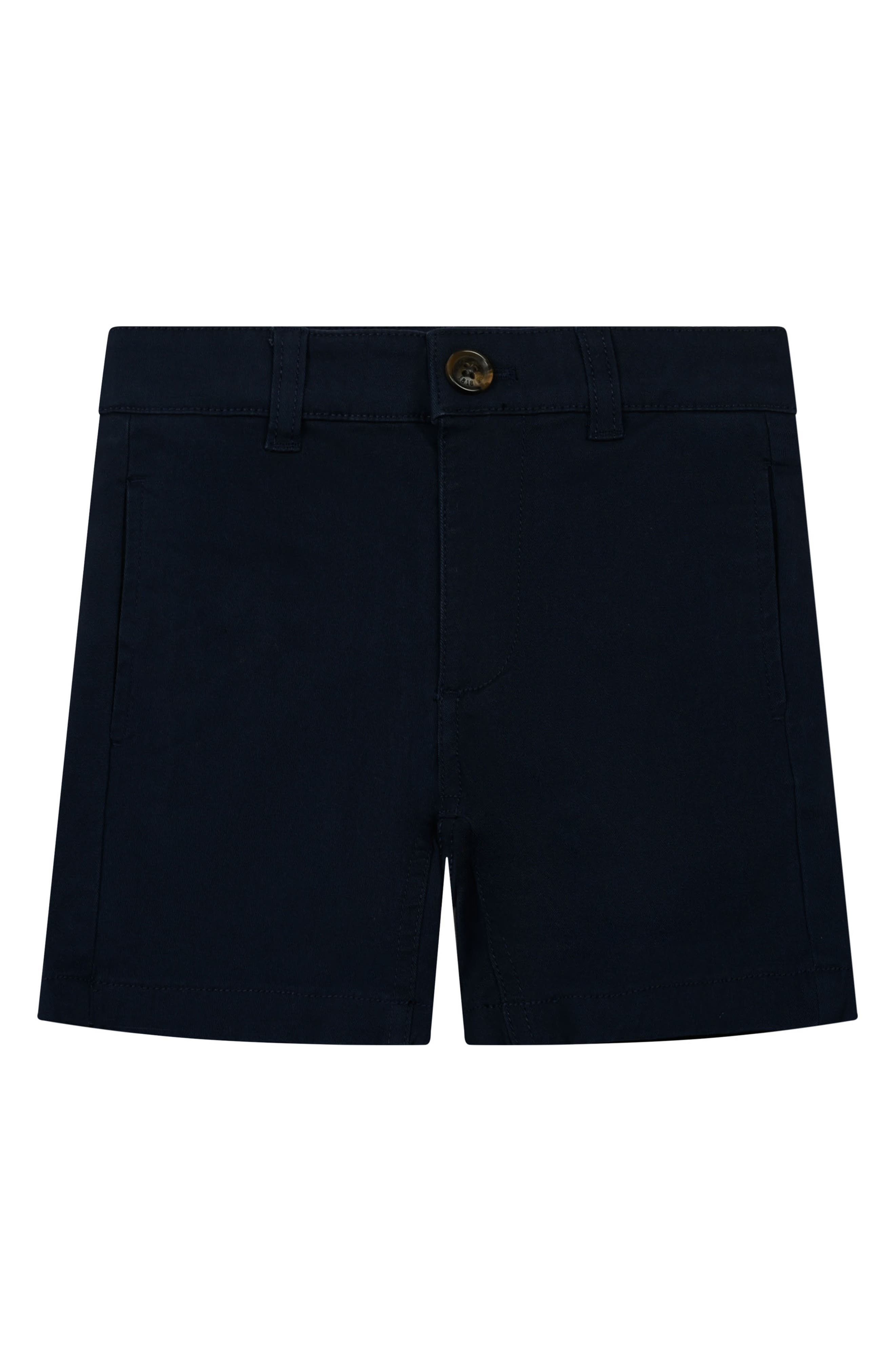 Brooks Brothers Kids' Solid Cotton Chino Shorts