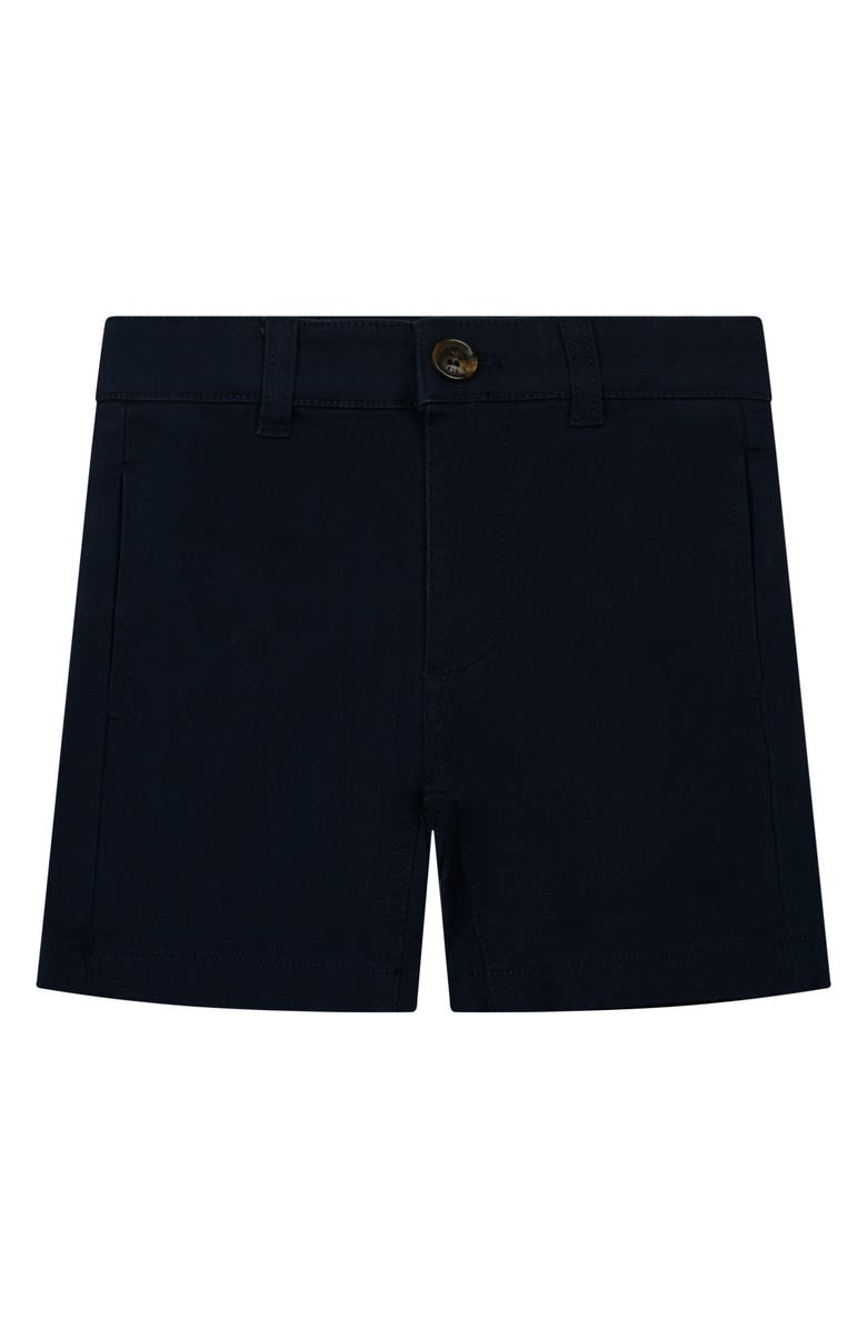 Brooks Brothers Kids' Solid Cotton Chino Shorts, Main, color, 