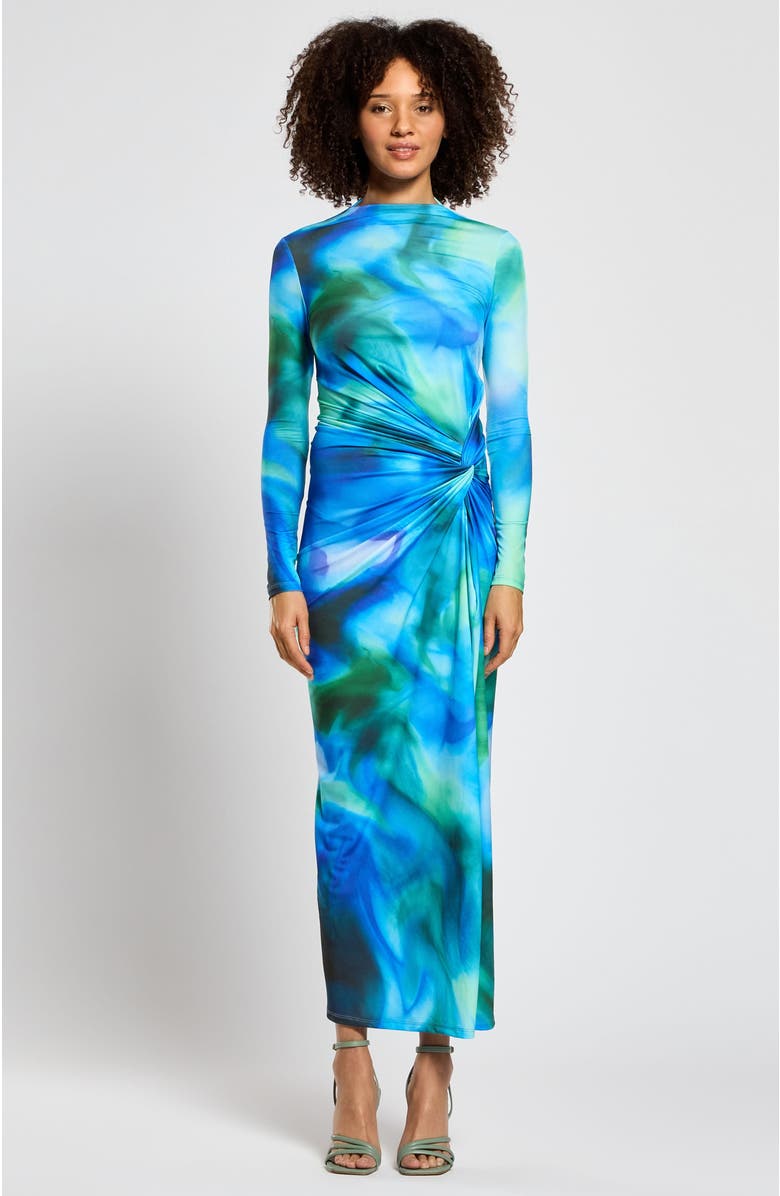 Daska Athena Printed Dress, Main, color, Abstract Print