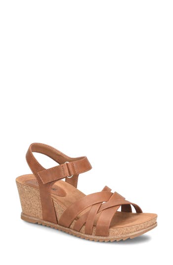 Shop Eurosoft Tate Wedge Sandal In Luggage