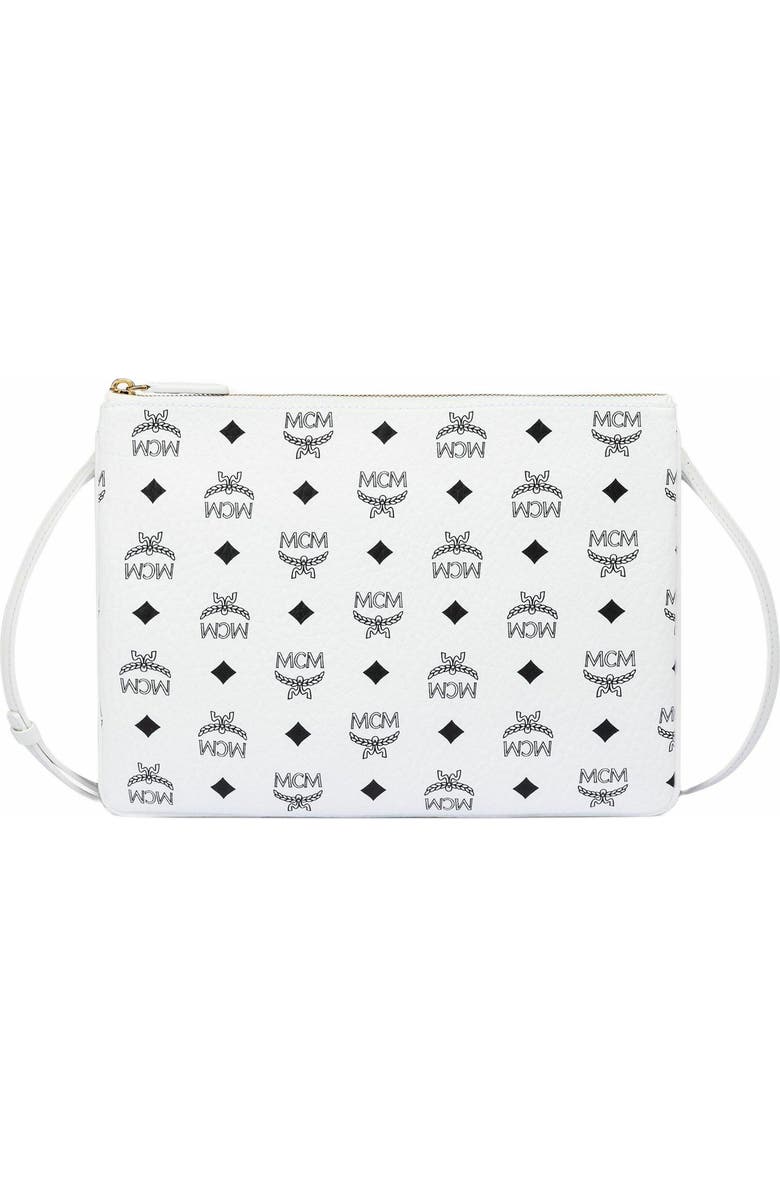 MCM Crossbody Pouch in Visetos Original, Alternate, color,