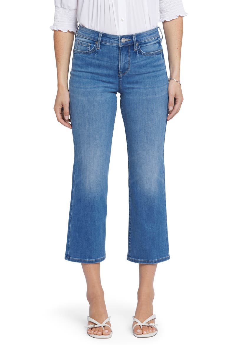 Piper Cool Embrace® Relaxed Crop Straight Leg Jeans, Main, color, BLUEWATER
