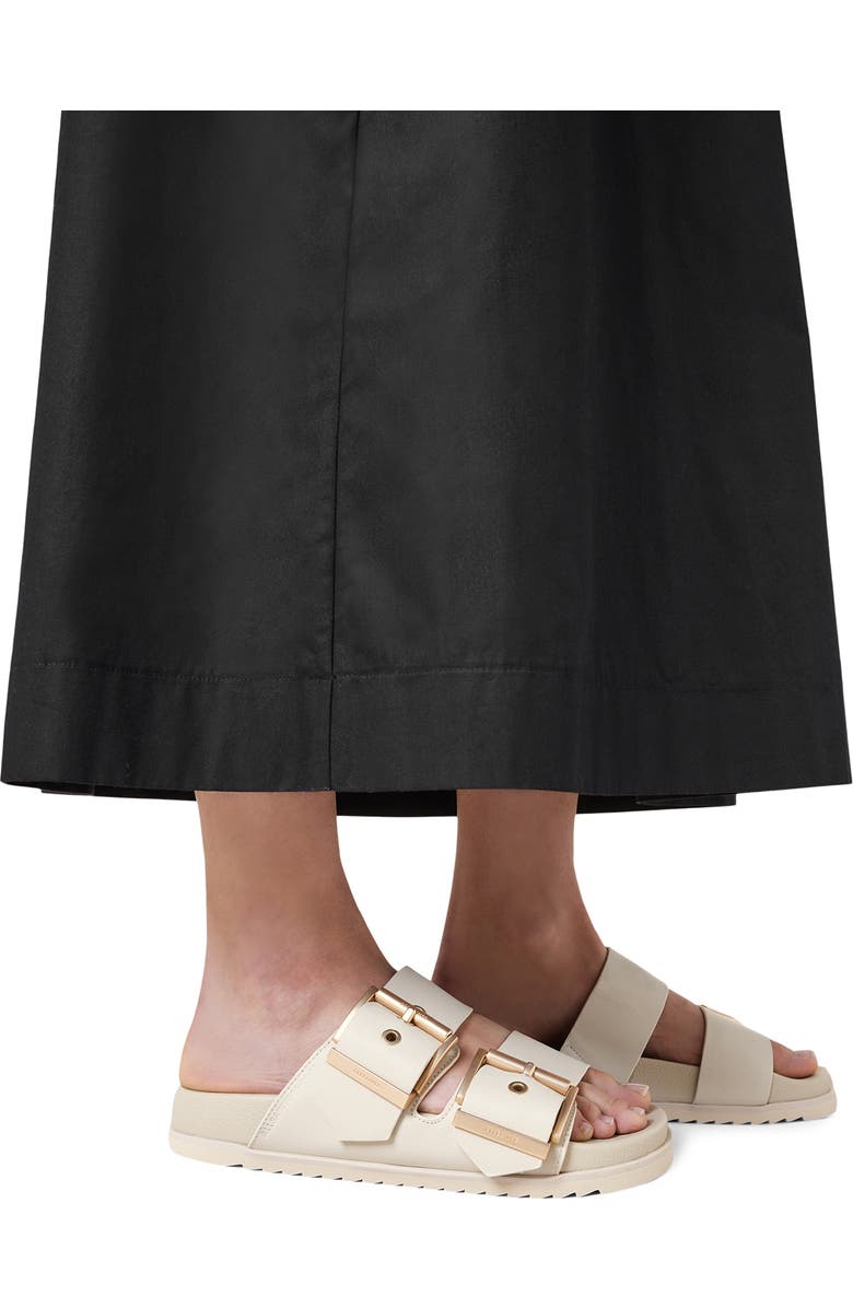 AllSaints Sian Slide Sandal, Alternate, color, Chalk