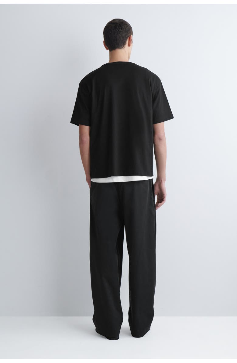 COS Relaxed Lightweight Cotton T-Shirt, Alternate, color, Black