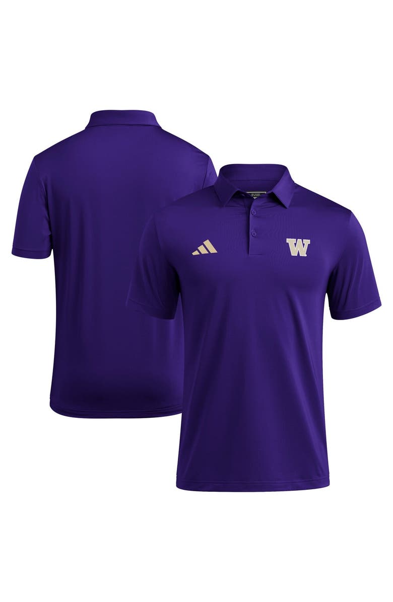 adidas Men's adidas Purple Washington Huskies Ultimate 365 Polo, Main, color, Purple