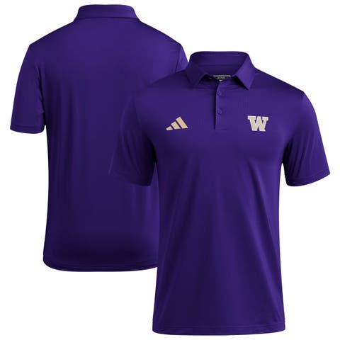 Men's adidas Purple Washington Huskies Ultimate 365 Polo
