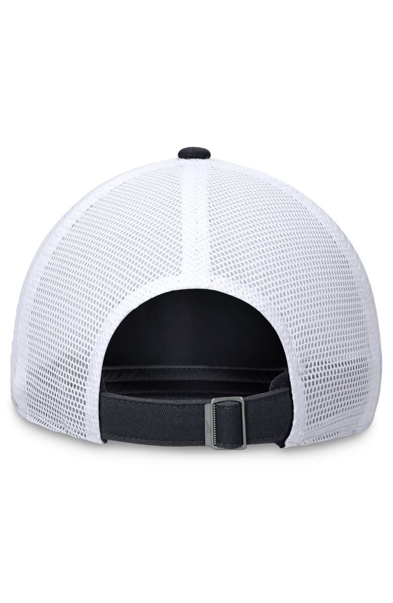 Nike Men's Nike Navy Seattle Mariners Evergreen Wordmark Trucker Adjustable Hat, Alternate, color, 