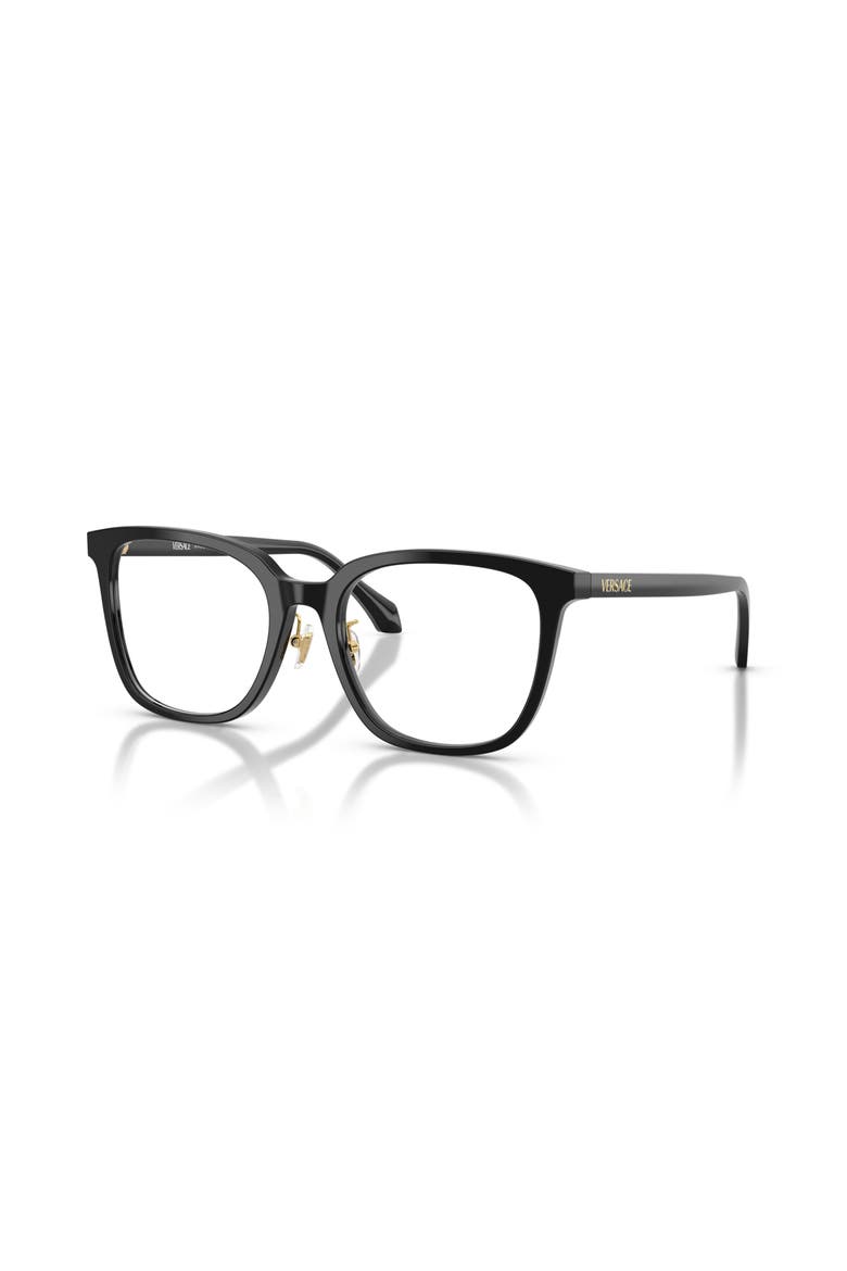 54mm Square optical glasses, Main, color, Black