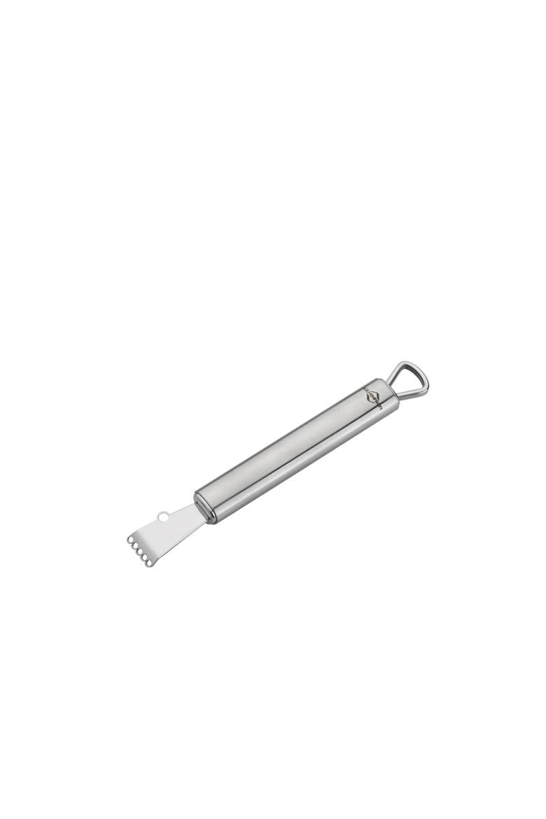 Parma Lemon Zester, 18/10 Stainless Steel, 7-Inch, Main, color, Silver