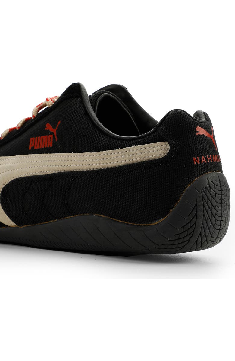 PUMA x NAHMIAS Speedcat Sneaker, Alternate, color, Puma Black/ Canvas/ Apple