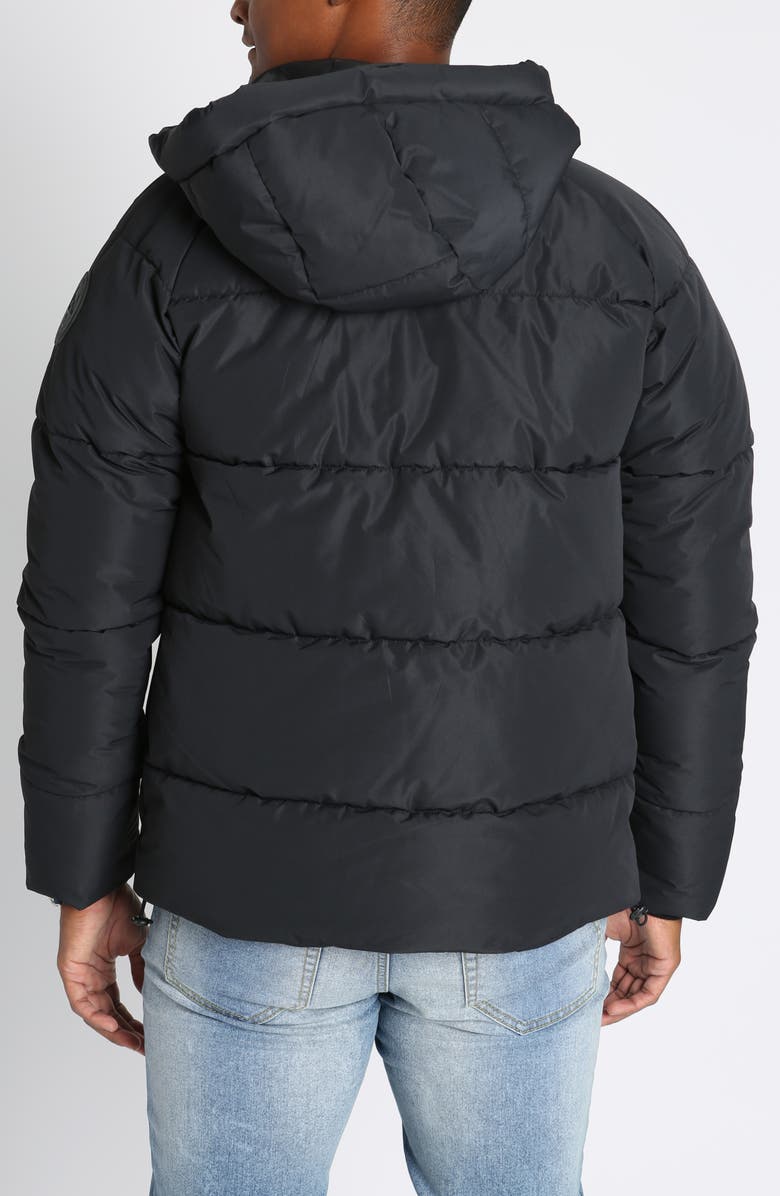 JACHS Quilted Jacket, Alternate, color, Black