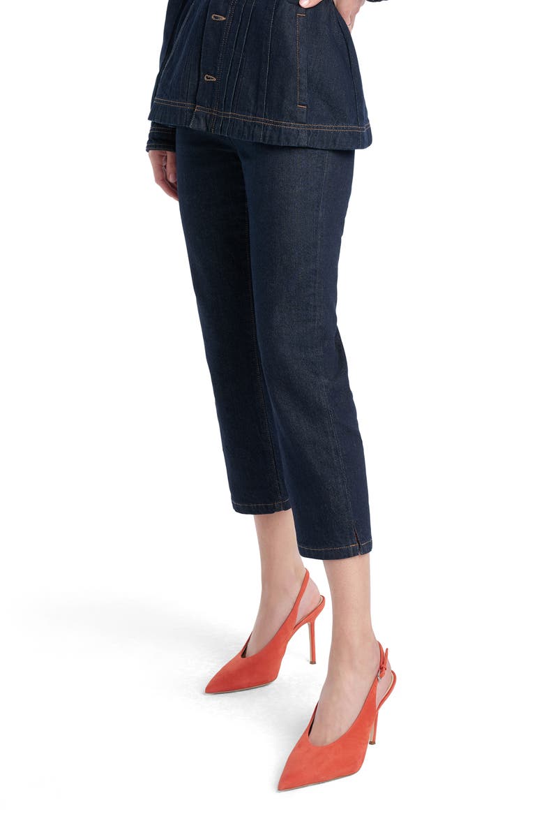 Favorite Daughter The Jade Capri Jeans, Alternate, color, Oxford