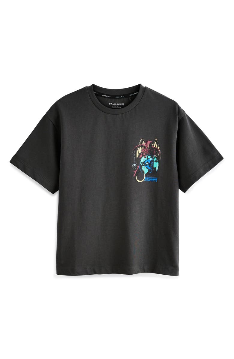 smALLSAINTS by ALLSAINTS Kids' Dragon Cotton Graphic T-Shirt, Main, color, 