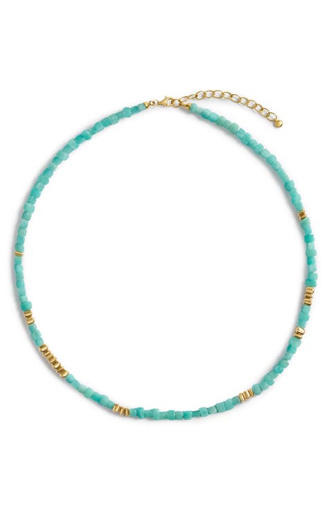 Amaia Amazonite Beaded Necklace