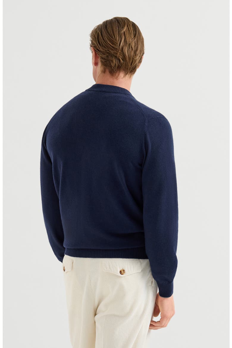 Cashmere cardigan, Alternate, color, Navy Blue