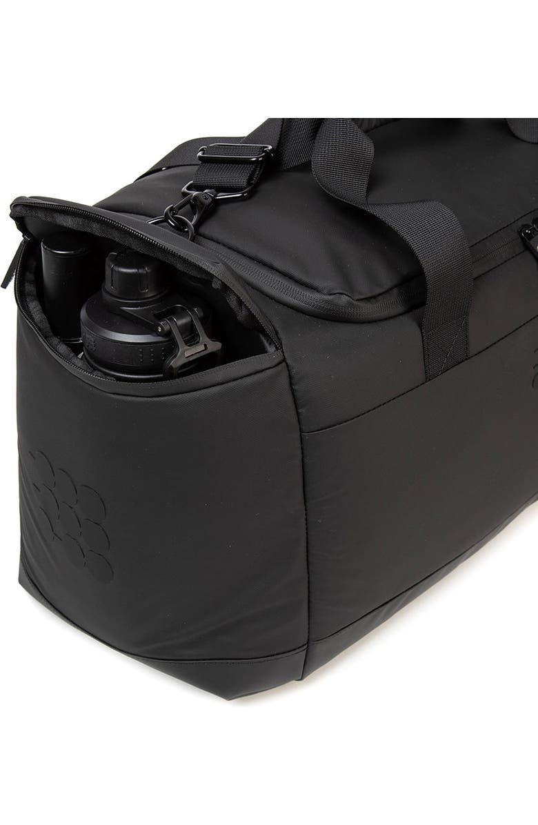 Cubitt Duffle Bag Waterproof Gym & Travel Duffle, Lightweight with Shoe Compartment, Alternate, color, Obsidian Black