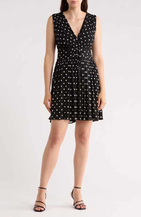 DKNY Sleeveless Fit & Flare Dress