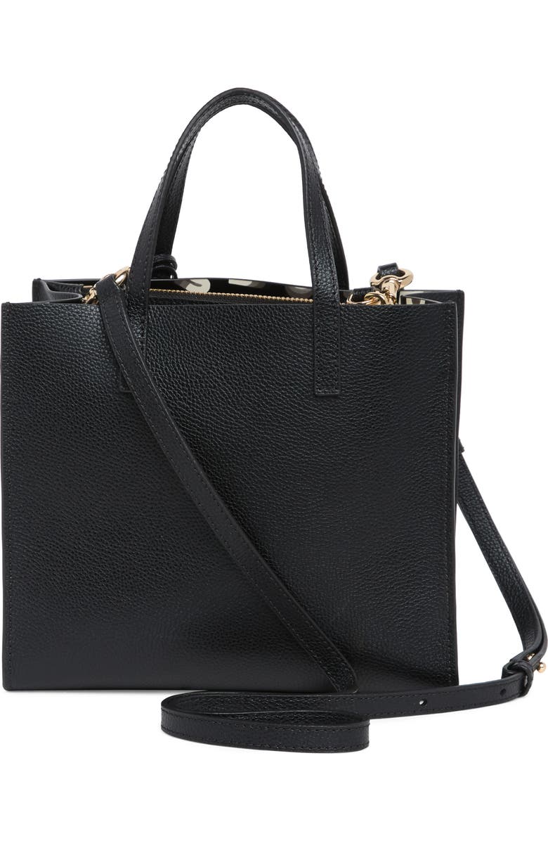 Marc Jacobs Mini Grind Coated Leather Tote, Alternate, color,