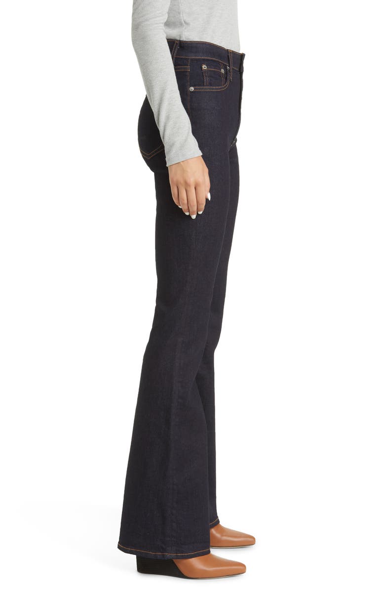 rag & bone Casey High Waist Flare Jeans, Alternate, color, 
