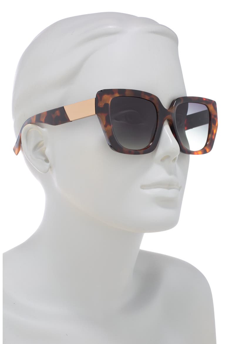 Cat Eye Sunglasses, Alternate, color, TORTOISE