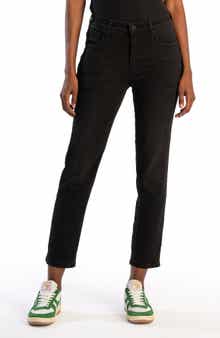 KUT from the Kloth Rachael High Waist Crop Mom Jeans