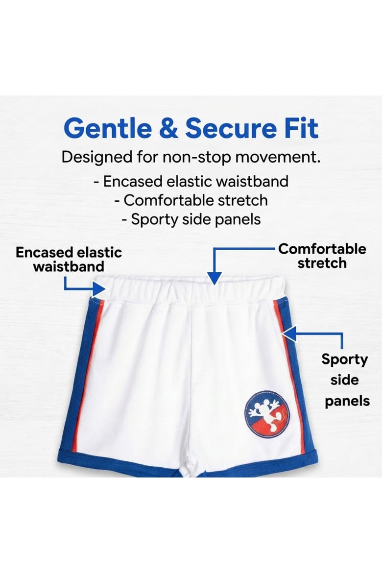Mickey Mouse Soccer Jersey and Shorts Set, Alternate, color, Mickey Royal Blue