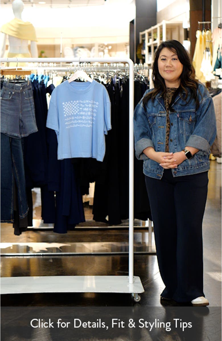 Kids' Oversize Cotton Graphic T-Shirt, sales video thumbnail