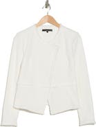 Amanda & Chelsea Fringe Tweed Moto Jacket