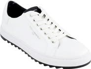 KARL LAGERFELD PARIS Leather Low Top Sneaker