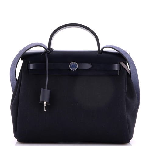 Herbag Zip Leather and Toile 31