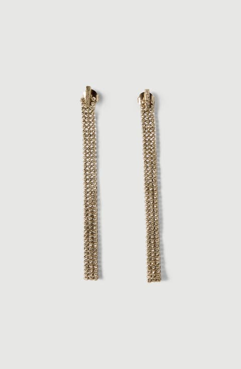 Sterling Silver cascade earrings
