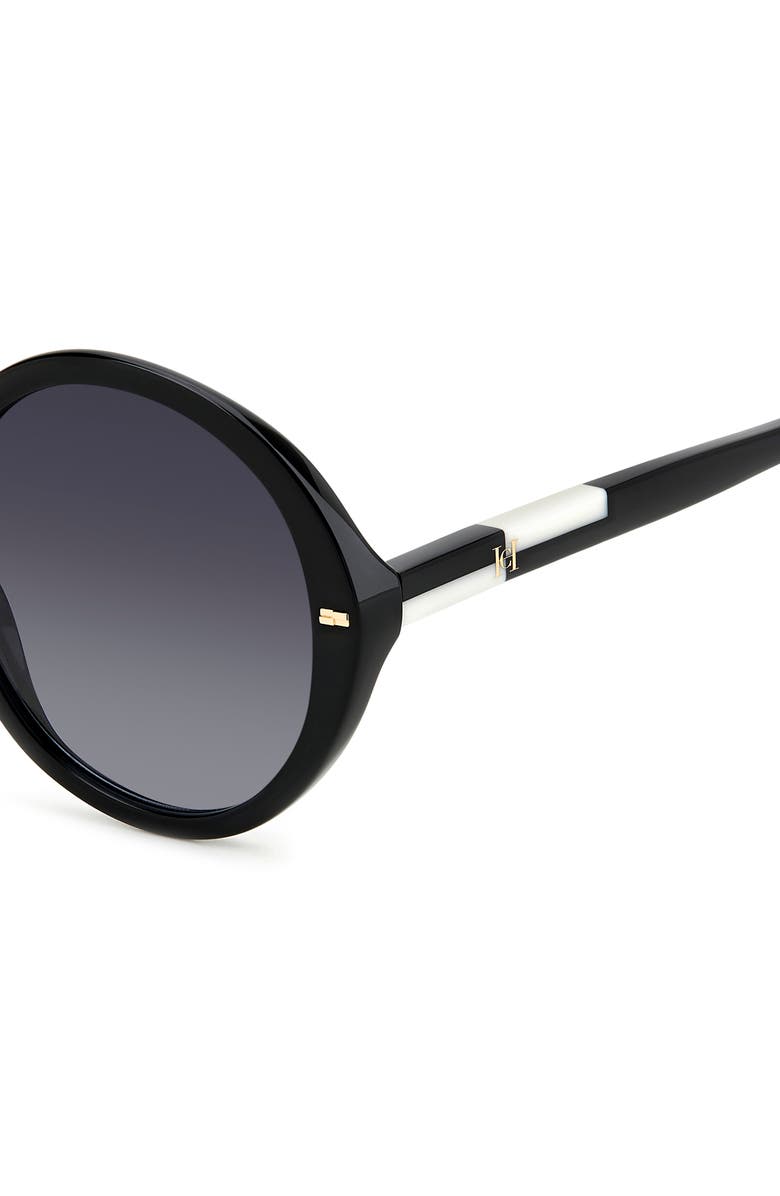 Carolina Herrera 55mm Round Sunglasses, Alternate, color,