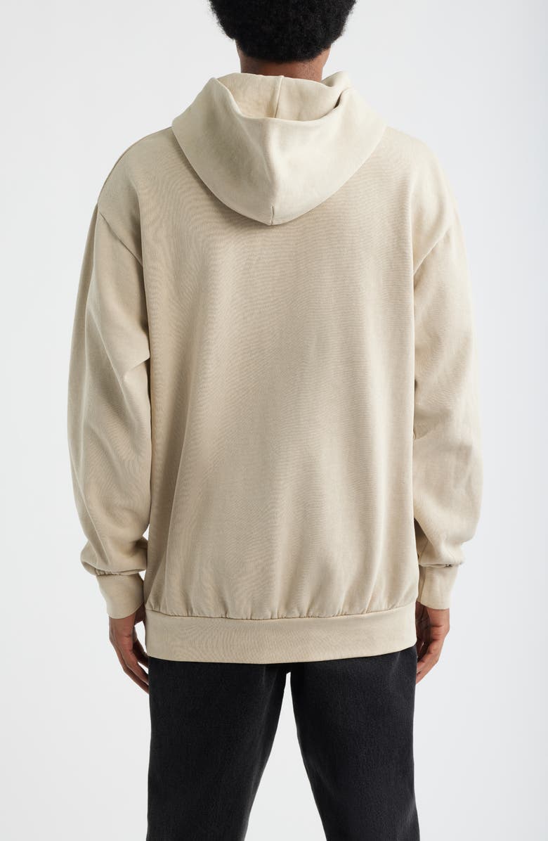 MARKET Money Arc Oversize Fleece Hoodie, Alternate, color, Natural
