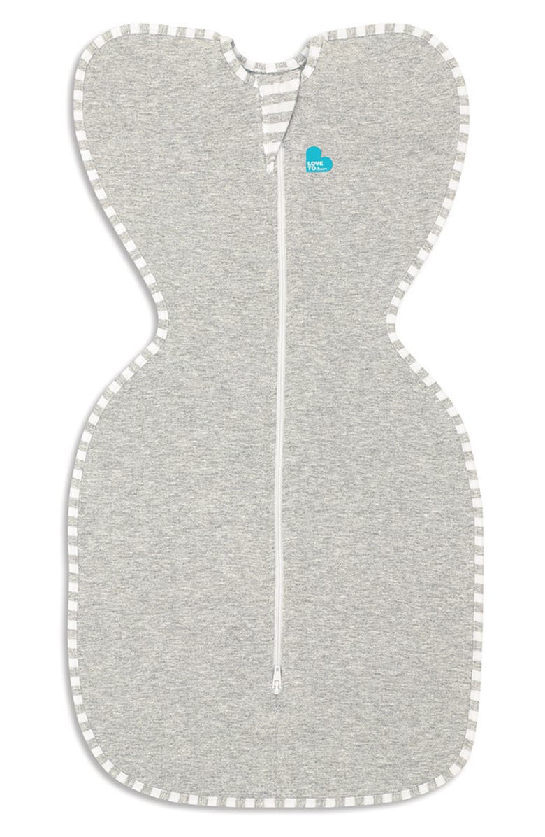 LOVE TO DREAM Swaddle Up<sup>™</sup> 1.0 TOG Original Stretch Cotton Swaddle, Main, color, Gray