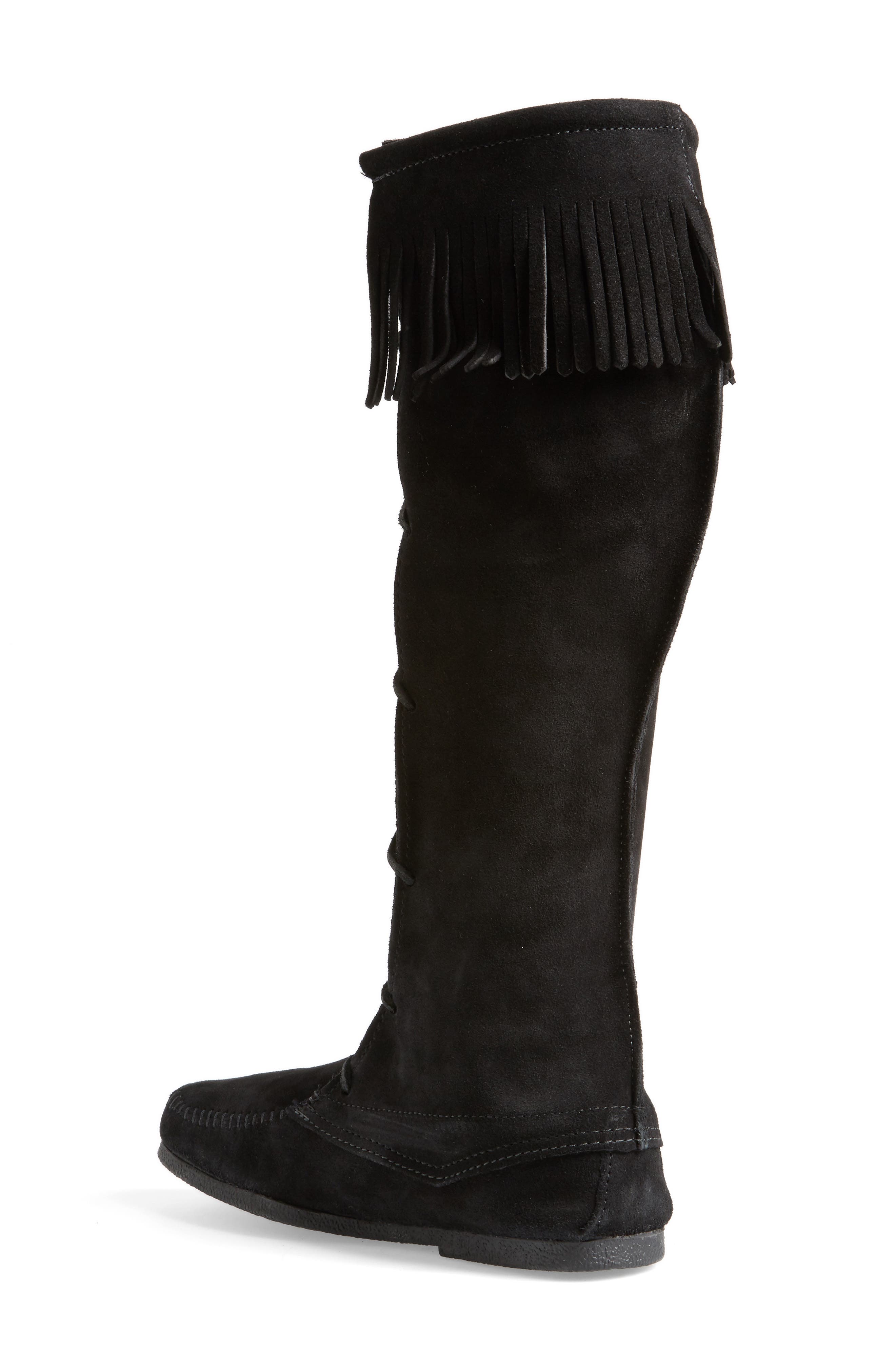 Minnetonka Knee High Boot, Alternate, color, 