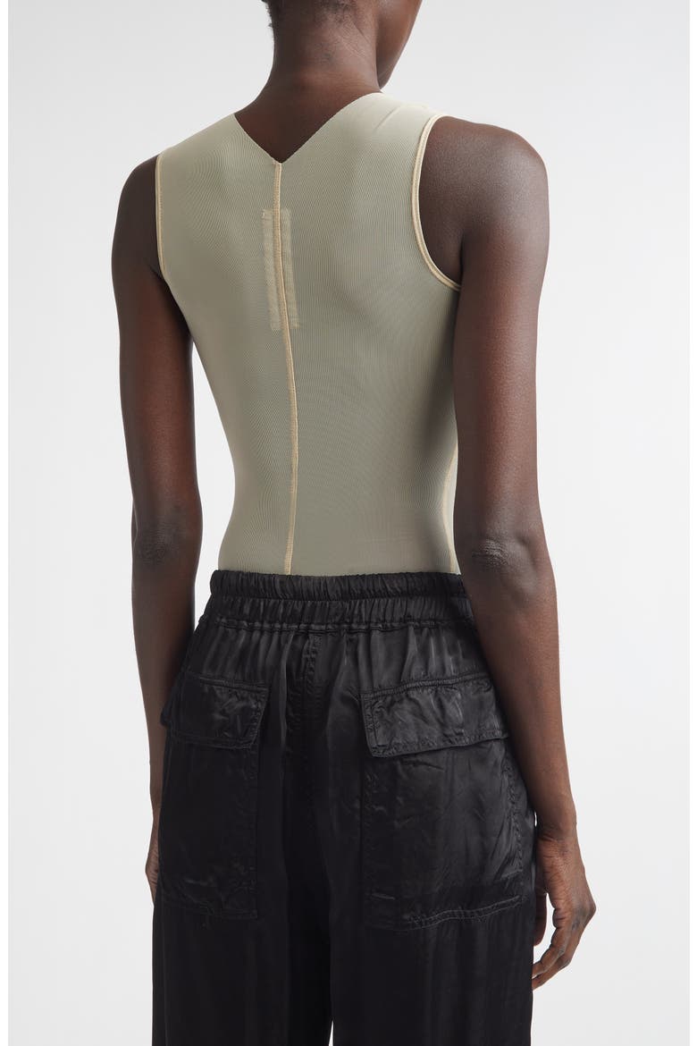 Temple Sleeveless Tulle Top, Alternate, color, SAND