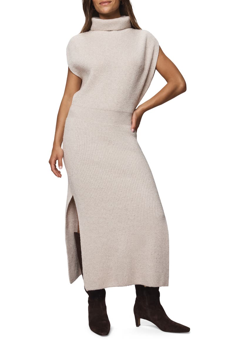 Marigold Maxi Sweater Dress, Main, color, PALE OAK HTHR