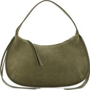 MANGO TEEN Suede Shoulder Bag