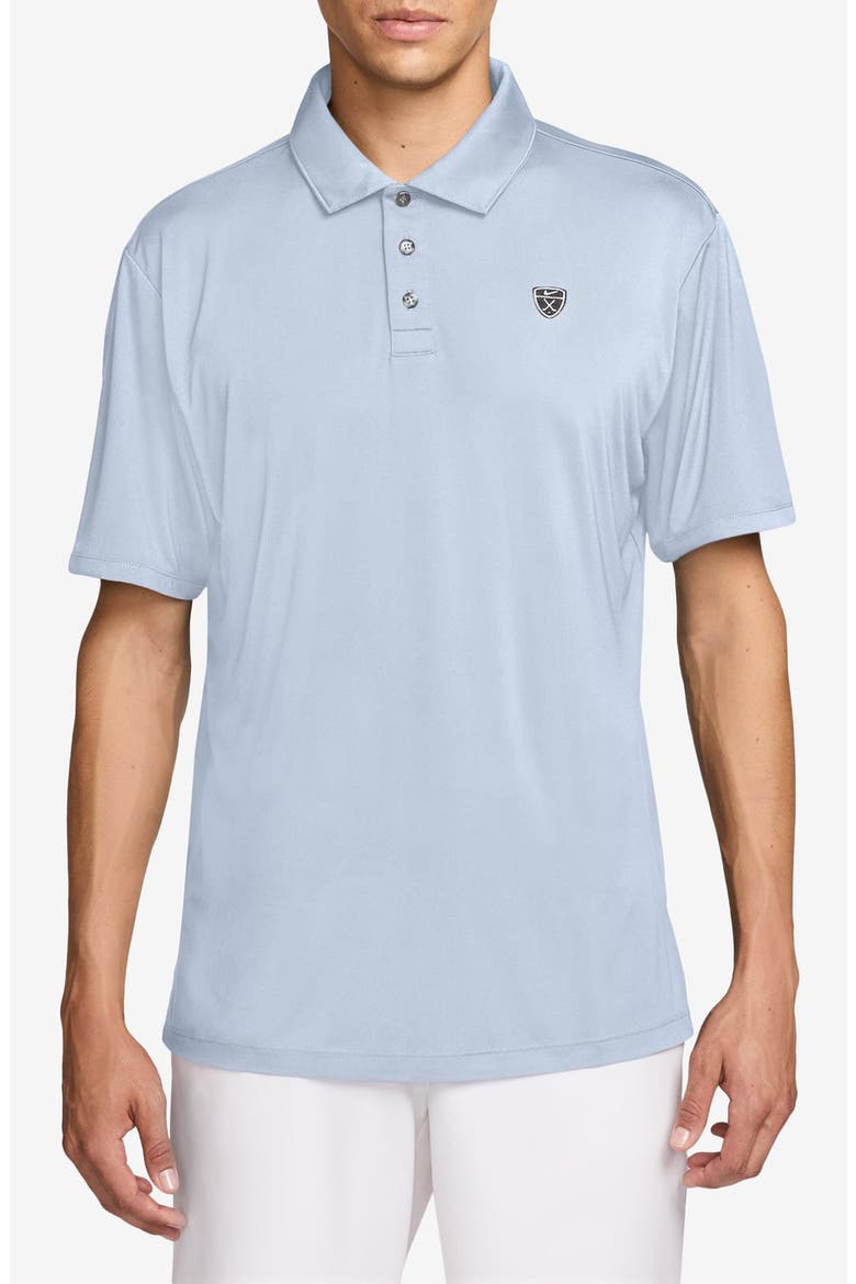 Dri-FIT Par 5 Golf Polo, Main, color, FOOTBALL GREY/ WHITE