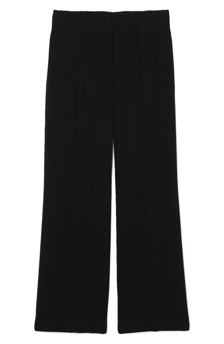 Club Monaco Fluid High Waist Crepe Wide Leg Pants, Alternate, color, 