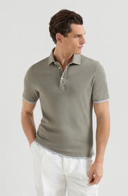 Brunello Cucinelli Piqué polo shirt