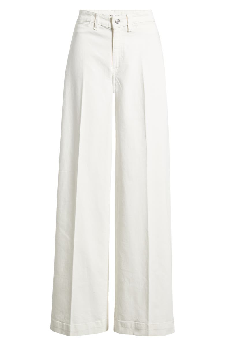 MANGO Bea Wide Leg Jeans, Alternate, color,