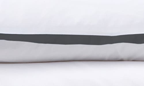 Pom Pom At Home Langston Sateen Duvet Cover & Sham Set In White